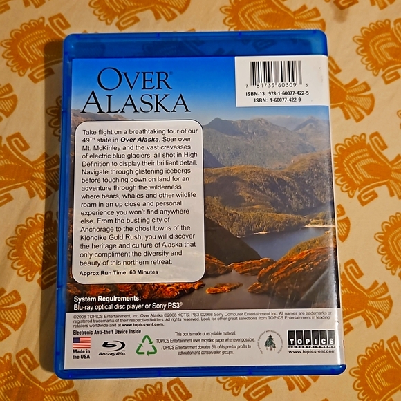 OVER ALASKA⚜️ In High Definition ⚜️ Blu-Ray - Picture 2 of 2